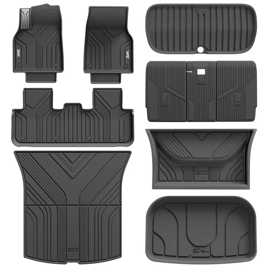 New 3W Tesla Model Y Juniper Floor Mats Full Set 2025 26