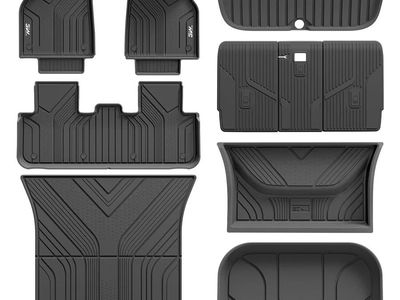 New 3W Tesla Model Y Juniper Floor Mats Full Set 2025 26