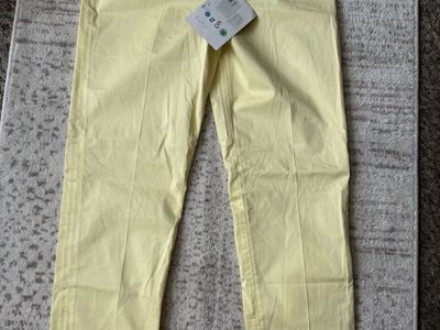 AS-IS NWT Irma Bignami size 46 cotton sunny yellow