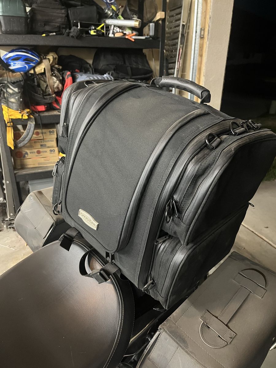 Motorcycle adventure bag
