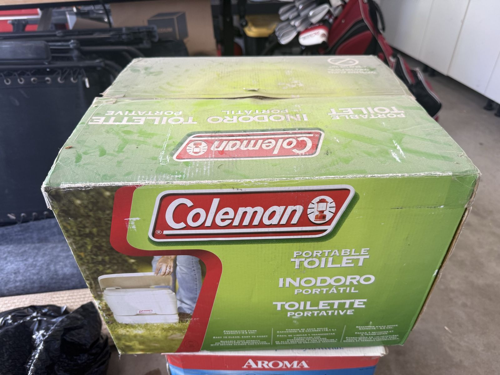 Coleman Portable Toilet - New in Box for Camping, RV, and Outdoor Use
