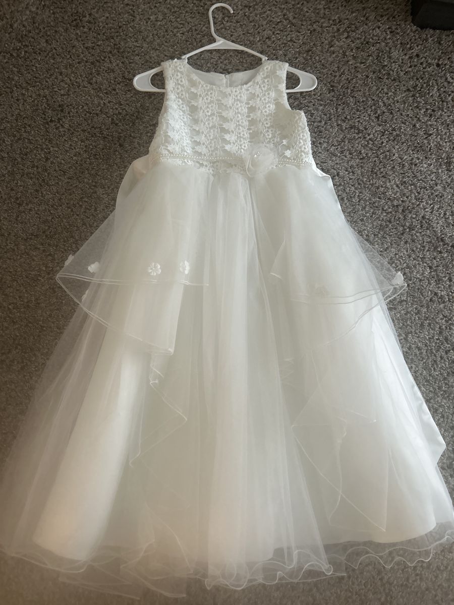 Girl's White Dress Size 12