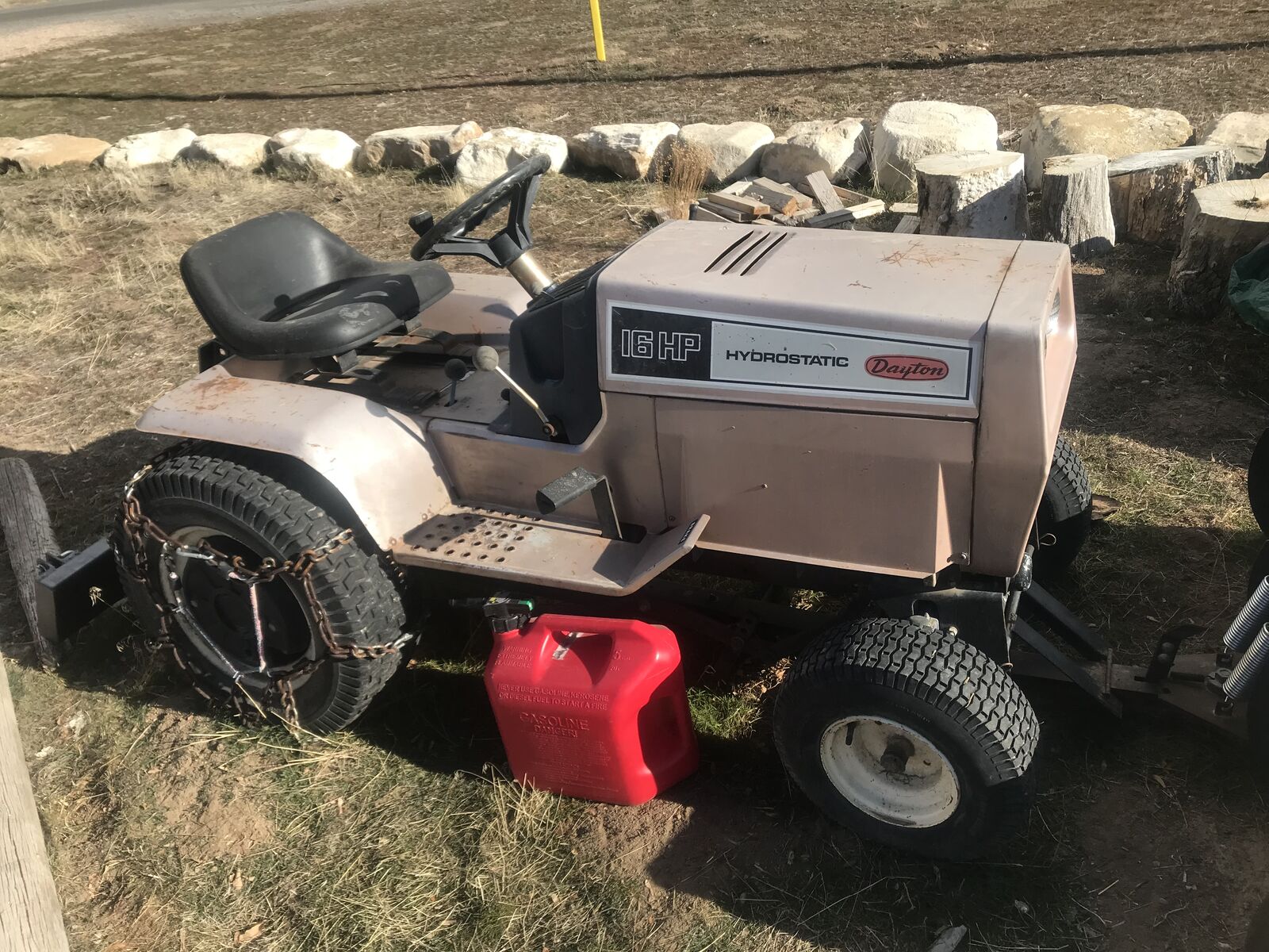 Near Mt. Pleasant. Garden tractor with till, snow plow and more ...