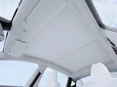 VION Tesla Model Y 2025-2026 Dual-Material Roof Sunshades - Precision Fit, No Sag, Full Blackout