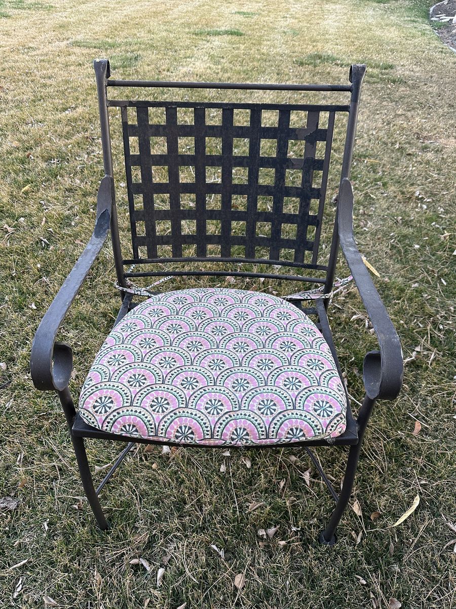 Outdoor Patio Chairs – $2 Each (8 Available)