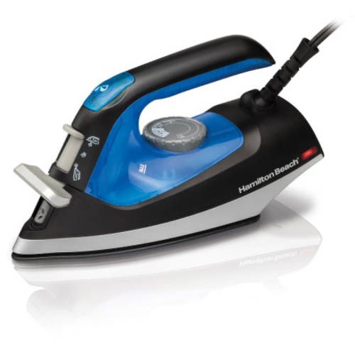 Hamilton Beach 2-in-1 Iron/Steamer - Compact, Lightweight, Garment Steamer Function