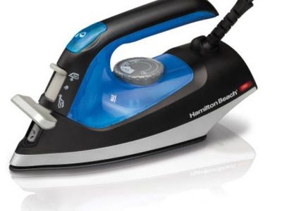 Hamilton Beach 2-in-1 Iron/Steamer - Compact, Lightweight, Garment Steamer Function