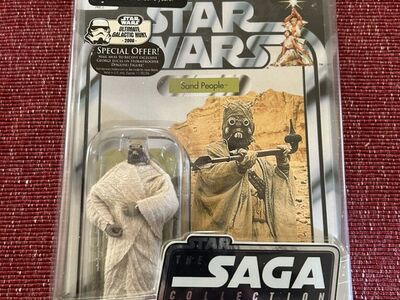 SAND PEOPLE SAGA STAR WARS Vintage Figure Retro