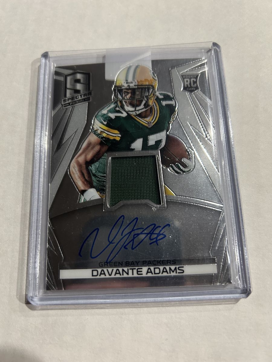 Davante Adams Autograph/patch Rookie cards lot