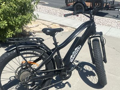 Bakcou Electric Fat Bike Black