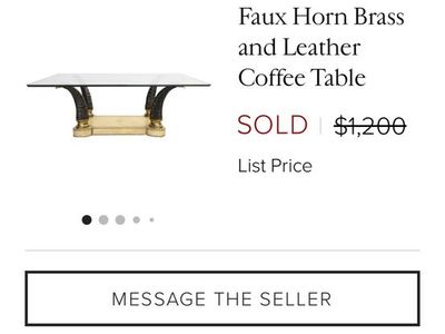 Maitland-Smith Coffee / Living Room Table