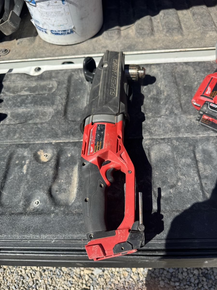 Milwaukee super hawg right angle drill like new