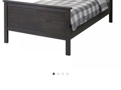 Ikea Twin bed Frame W/ Purple Mattress