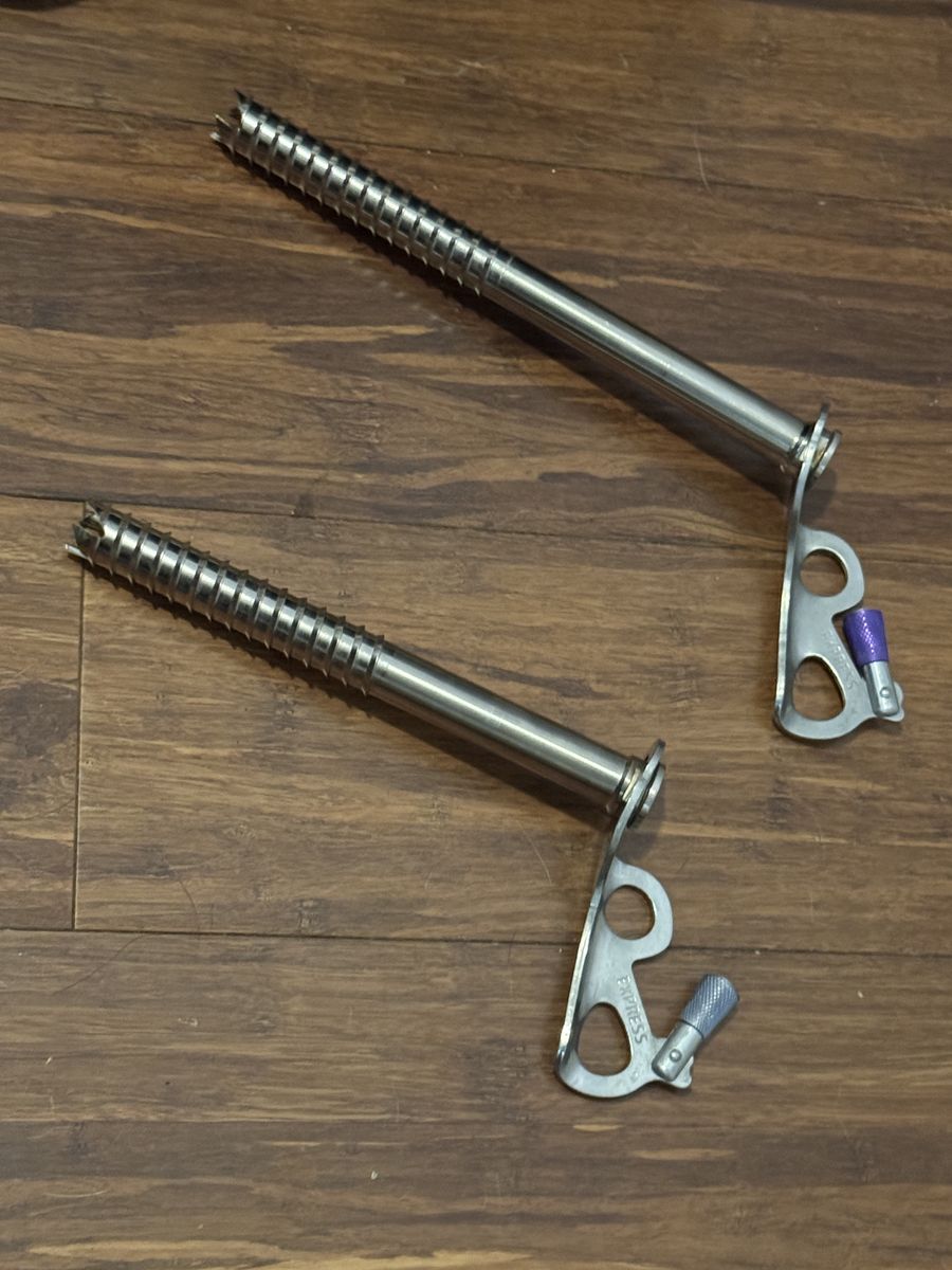 Black Diamond Express Ice Screws - Set of 2 19cm & 22cm