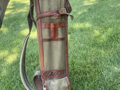 Vintage golf bag (1904)