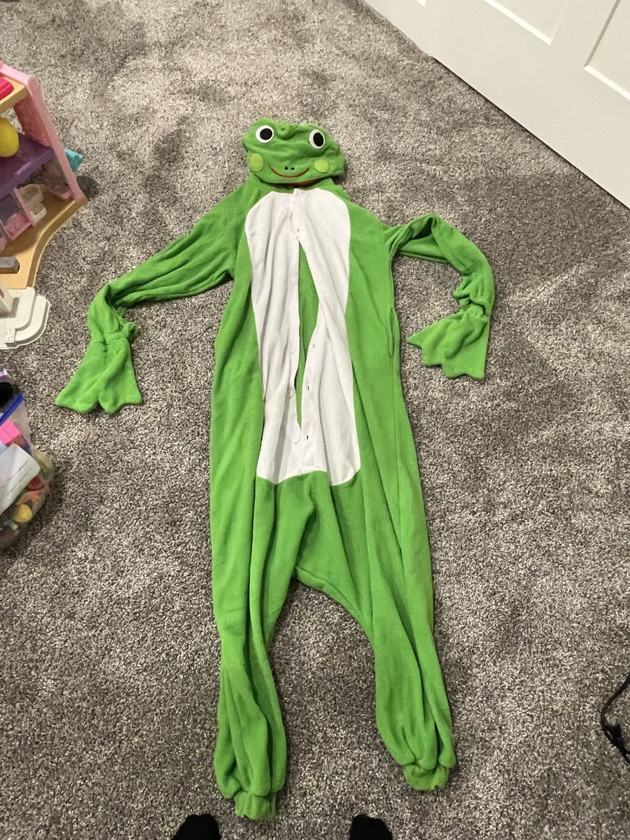 Adult L Frog Costume