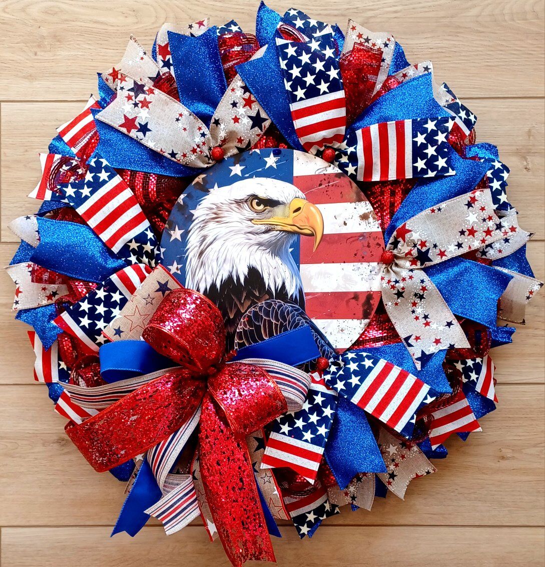 American Eagle Wreath