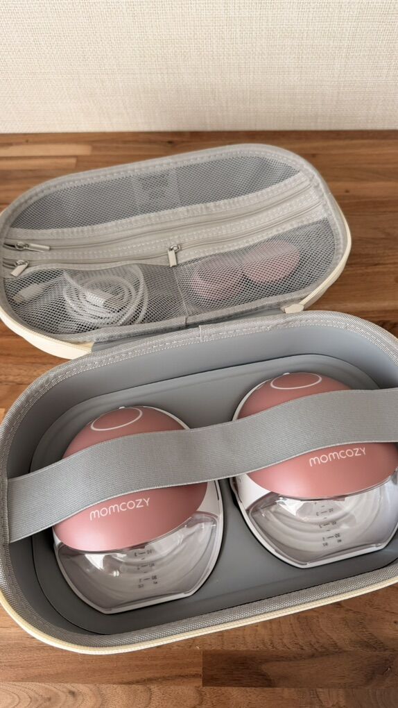 Momcozy Wearable Pump And Bottle warmer