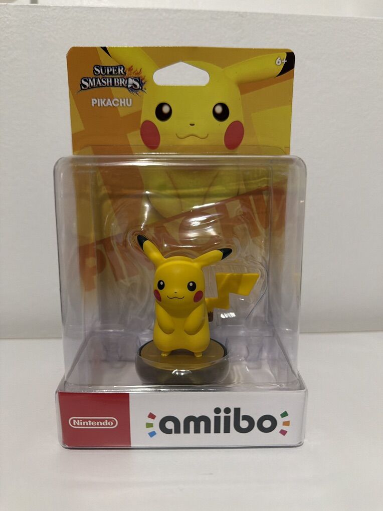 Pikachu Nintendo amiibo - Super Smash Bros
