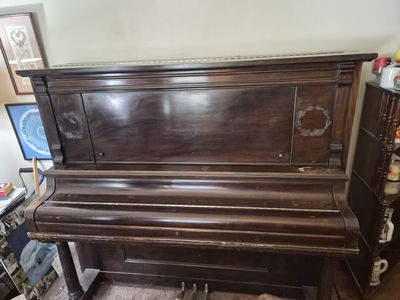 Carstensen Anson Company Upright Grand Piano 1913 Great condition