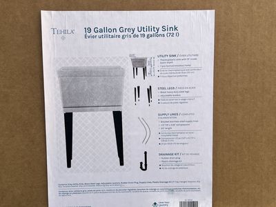 19 Gallon Sink