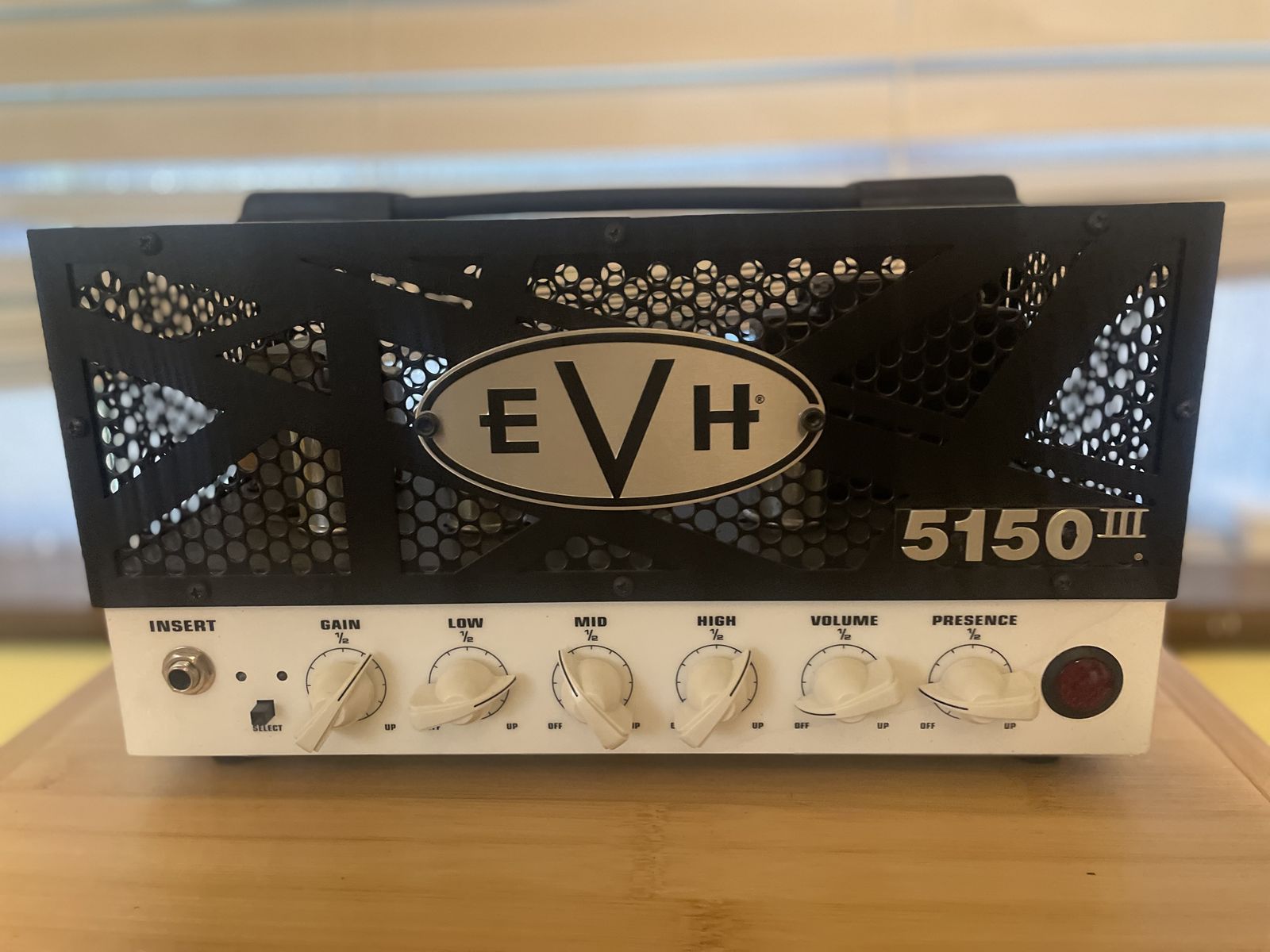 EVH 5150 III 15W LBX Tube Guitar Amp Head - White