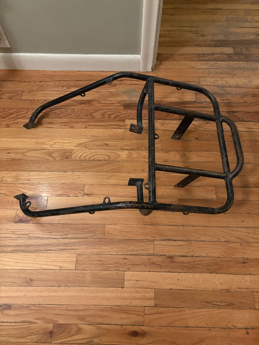 Yamaha TW200 rear rack