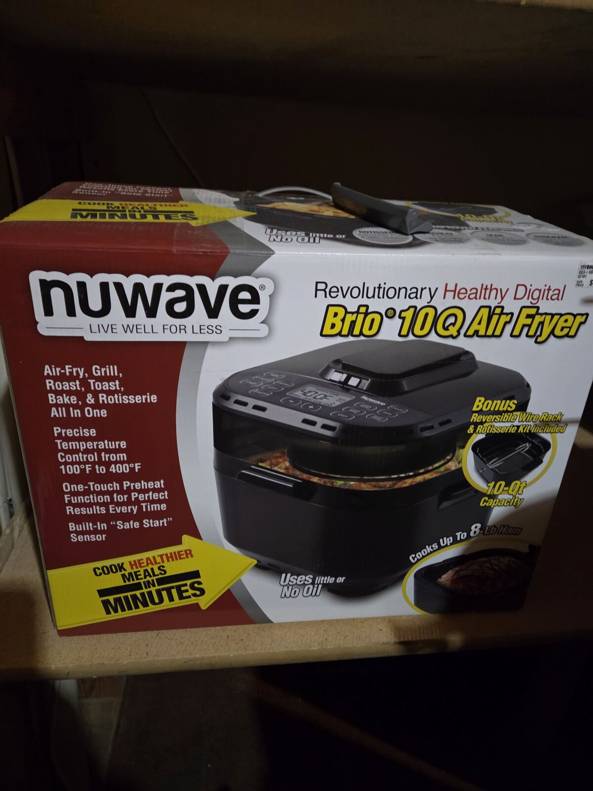 Nuwave air fryer open to negotiate