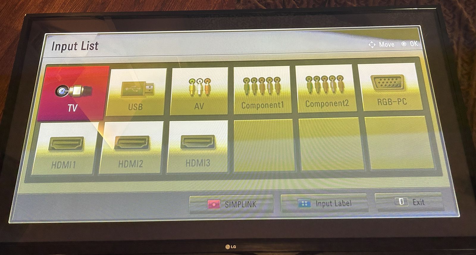 60" LG (non SMART) TV