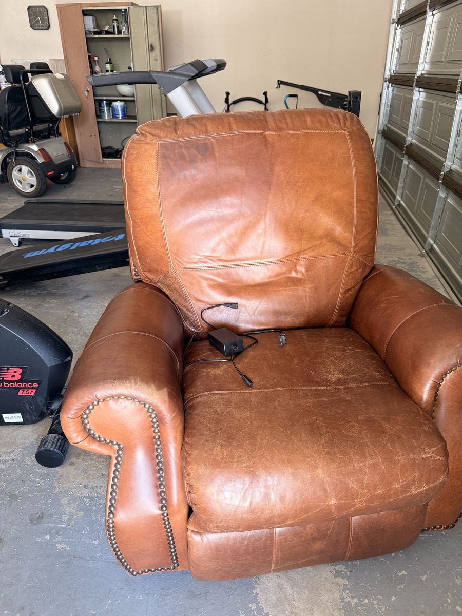 Leather chair