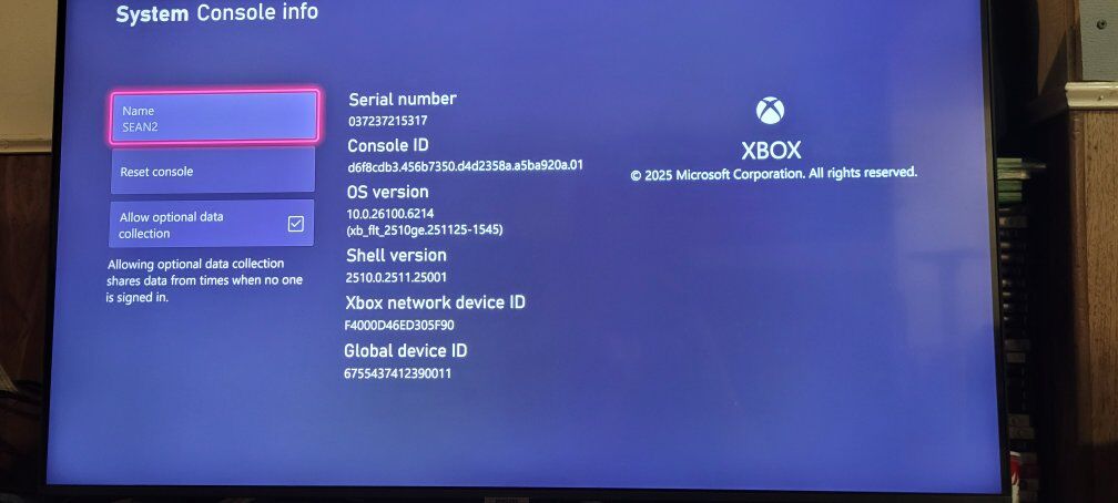 Xbox Series X with Seagate 2T hard drive and games