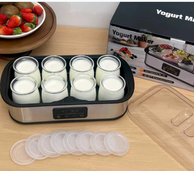 New in box Yogurt Maker Machine with 8 Jars