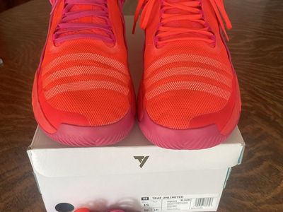 Adidas Trae Unlimited Basketball Shoes Men's Size 15 Pink/Orange HQ1071 Lightly Used with Box