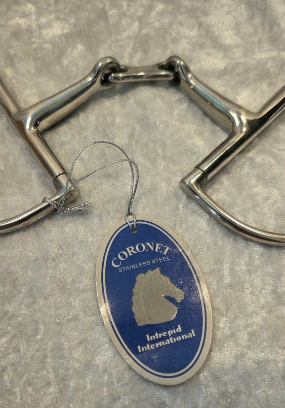 Coronet Stainless Steel Hunter Dee Bit with French Link 5.5 Inch Brand New