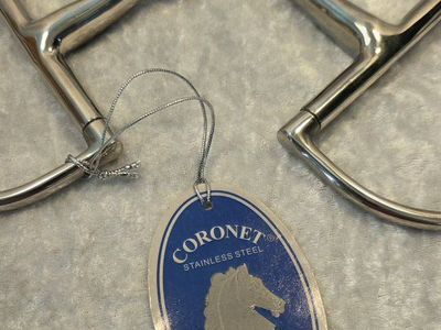 Coronet Stainless Steel Hunter Dee Bit with French Link 5.5 Inch Brand New