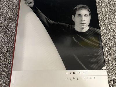 Paul Simon Lyrics 1964-2008 Book - Songbook Music Biography - Excellent Condition