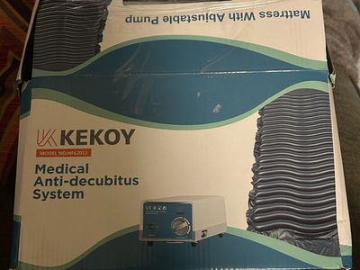KEKOY HF62012 Alternating Air Pressure Mattress Pad - Bed Sore Prevention System, Blue Cash Only Please