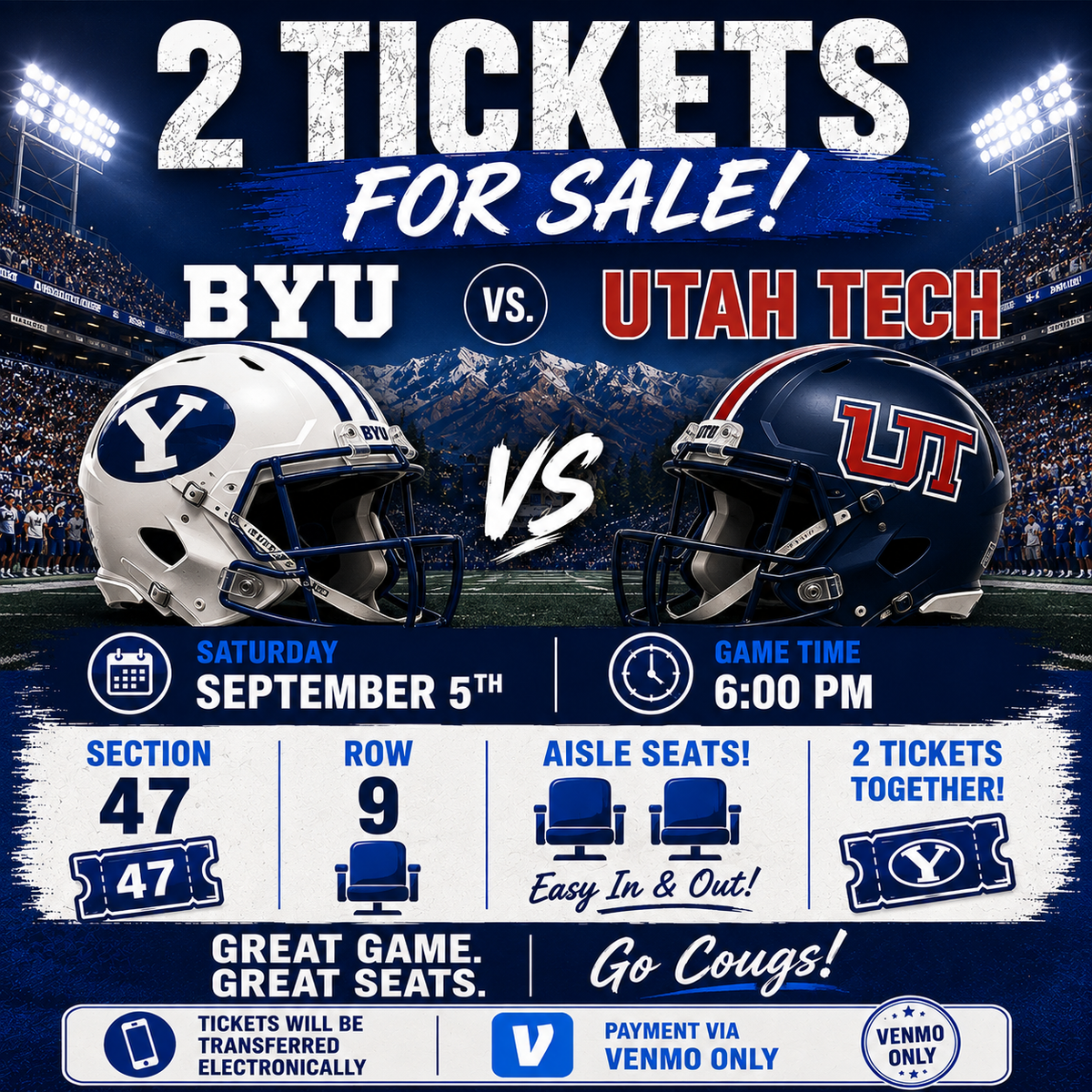 BYU Utah Tech *Row 9