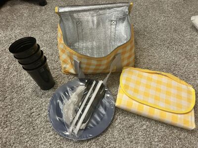 Picnic Set W/Insulated Bag