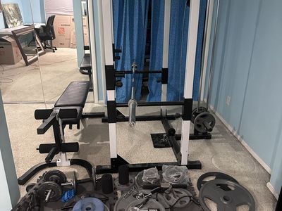 Club Weider Smith machine / half rack / bench