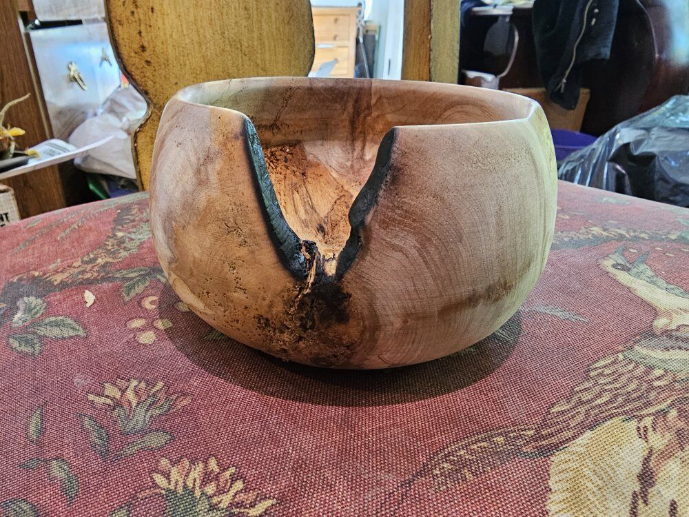Handcrafted Wooden Maple Bowl!