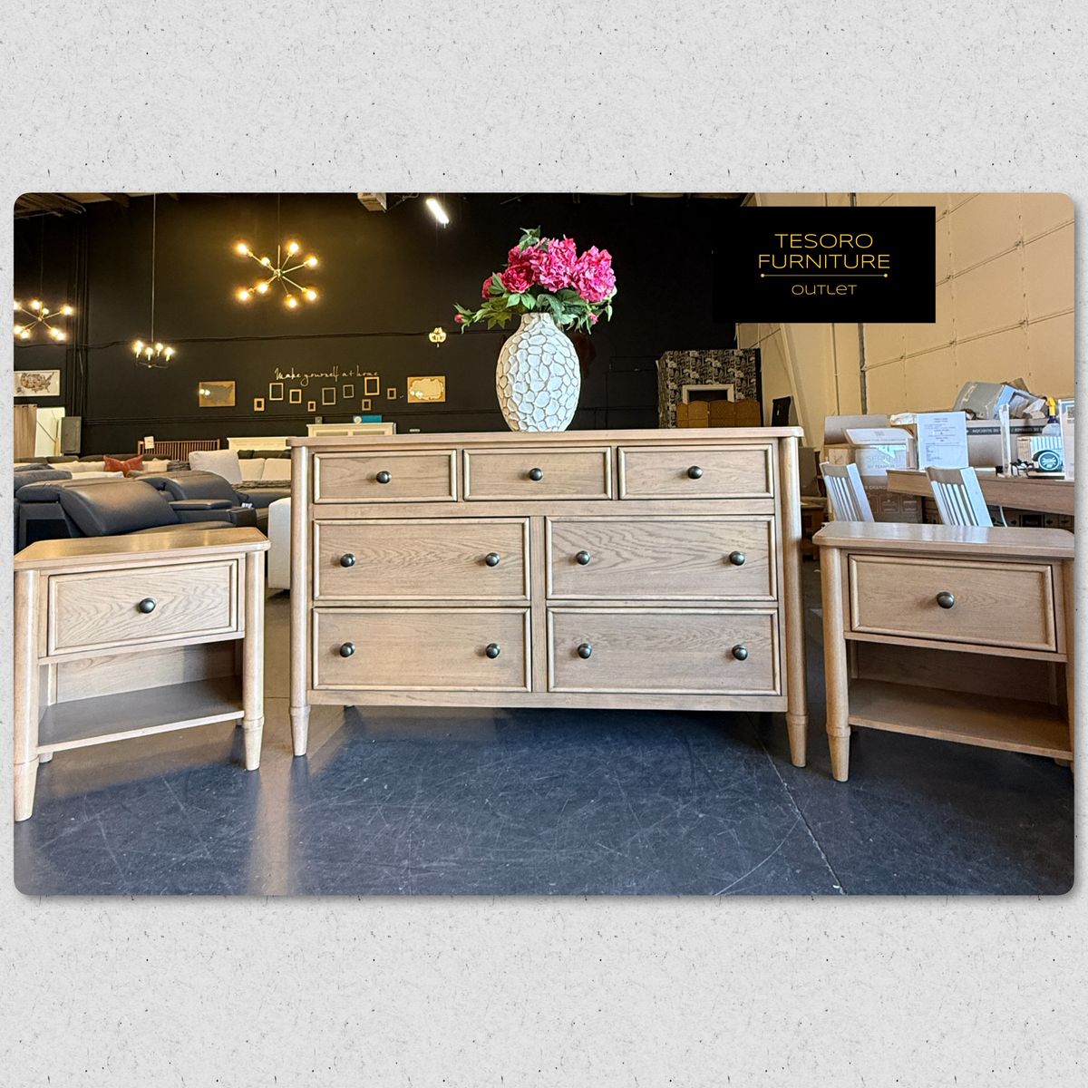 BELMONT DRESSER SET WE OFFER DELIVERY