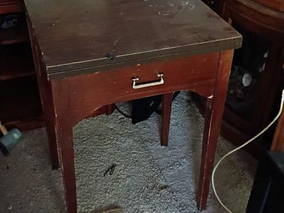 Vintage Kenmore Sewing Machine White Household Mechanical