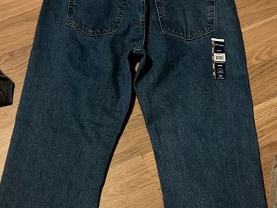 George Men's Regular Fit Jeans Denim Blue Size 36x29 New with Tags