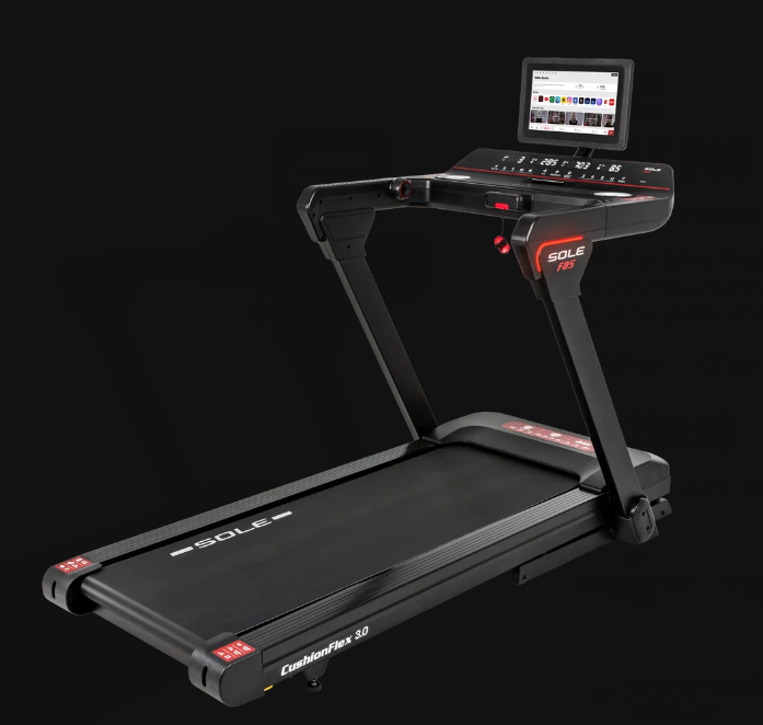 2026 New Sole F85 Treadmill with Touchscreen, WiFi, Bluetooth