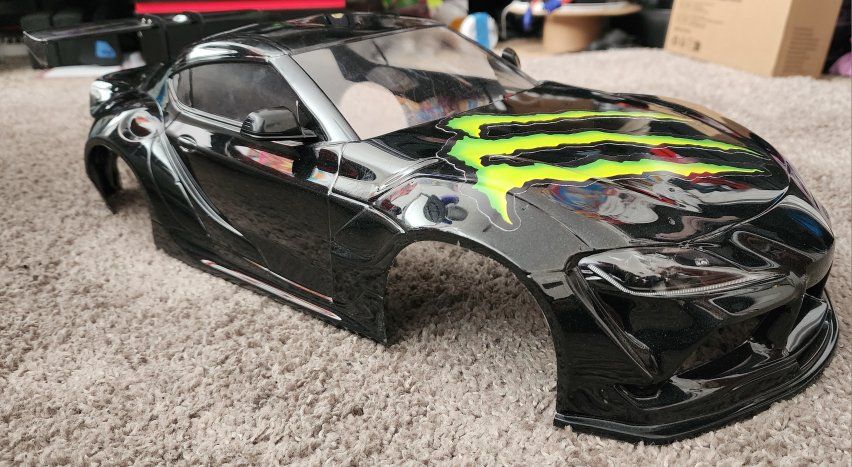 Toyota Supra A90 drift body