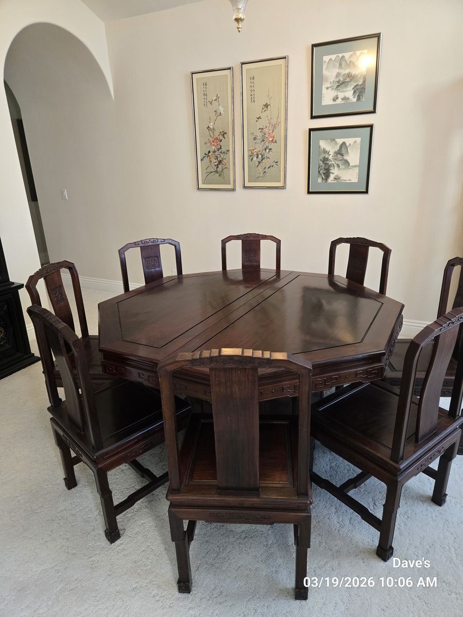 Chinese decorated dinning room Best offer over $30