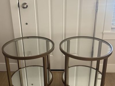 20” x 24” side tables