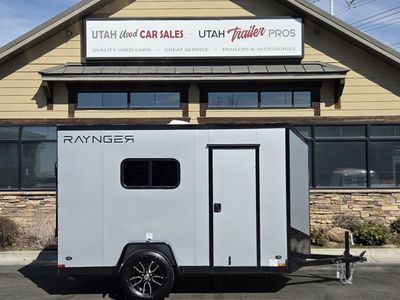 5x10 Mini/Light/Small Toy Hauler Travel Trailer Enclosed Cargo RAYNGER 2026