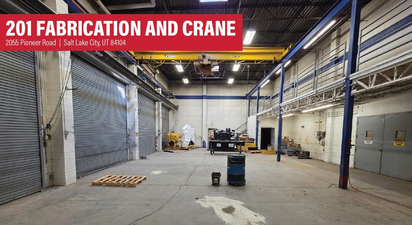 201 Fabrication and Crane - 5,302 SF - Salt Lake City, UT